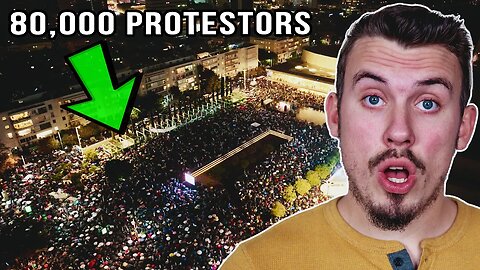 80,000 Protesters Gather in Tel Aviv to Protest Democracy