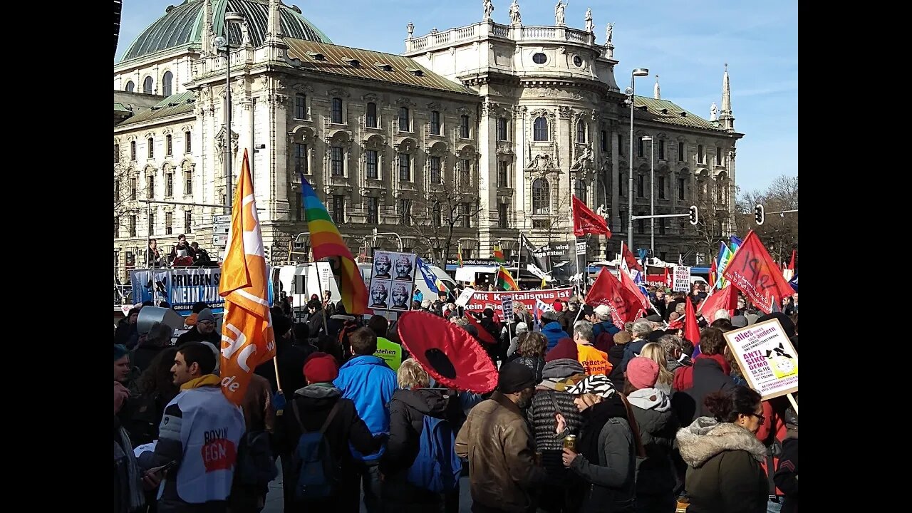 HotSpot Reportage: Demonstration gegen die Münchner Sicherheitskonferenz - AntiSiko 2020