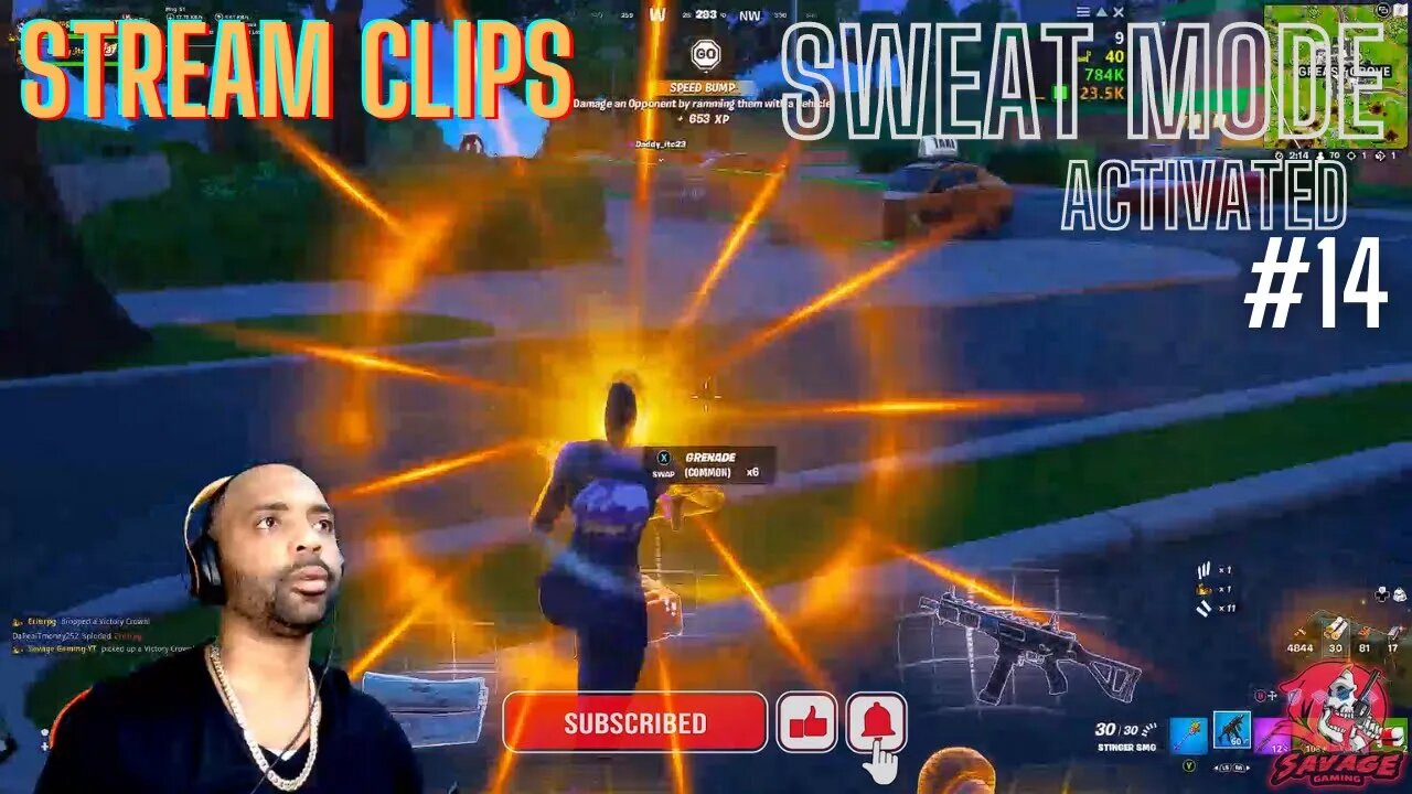 SWEAT MODE ACTIVATED #14 [STREAM CLIPS] Savage Gaming-YT