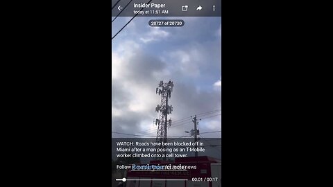 News Shorts: Man was on a Cell Tower in Miami