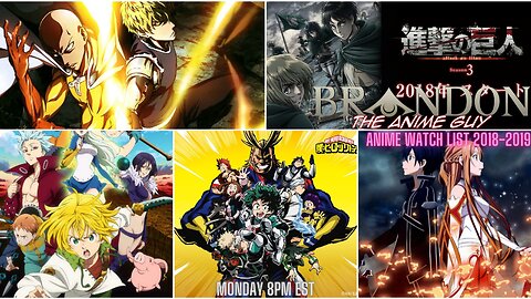 Anime Guy After Dark: 2018-2019 Watch List Creation