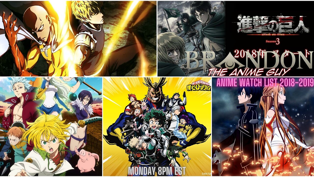 Anime Guy After Dark: 2018-2019 Watch List Creation