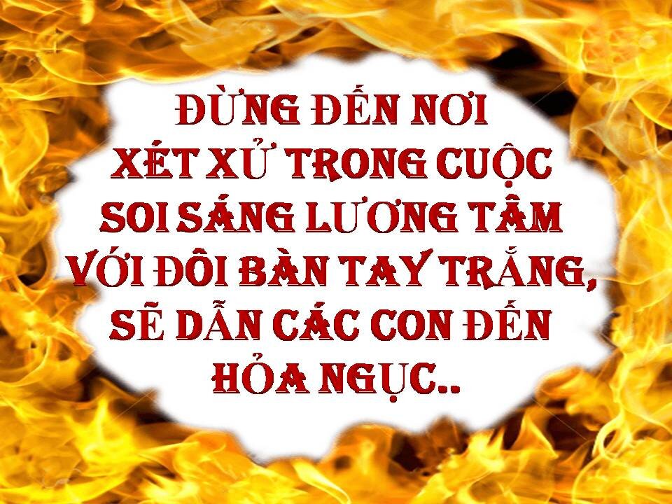 HÃY DỌN LÒNG, CHUẨN BỊ CHO CUỘC CẢNH BÁO, CUỘC SOI SÁNG LƯƠNG TÂM ĐÃ ĐẾN GẦN! (TĐ JL. P285)