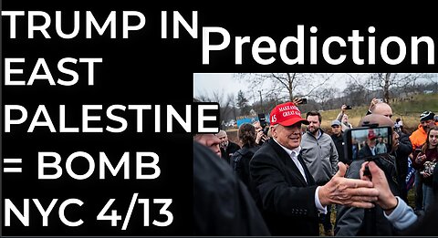 I am predicting: Dirty bomb in NYC on Sep 25 = TRUMP IN EAST PALESTINE