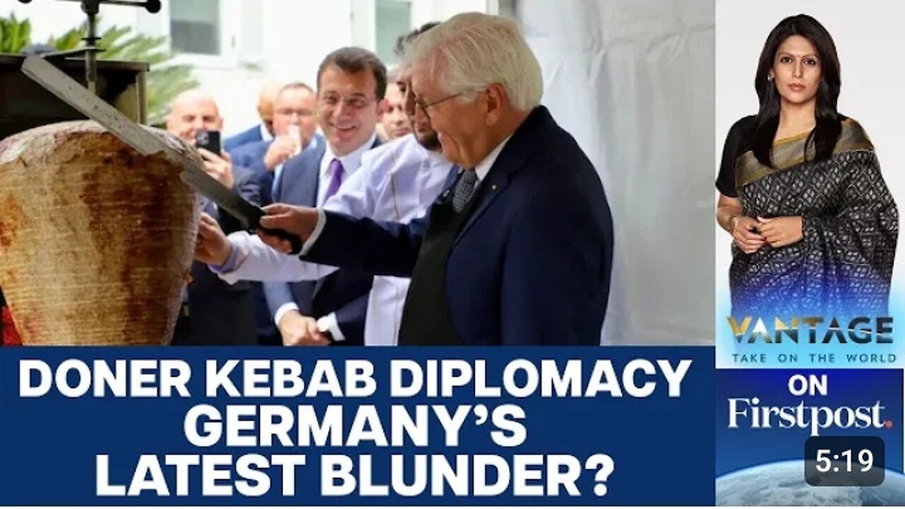 German Prez tries "Doner kabab Diplomacy" in Turkiye: Creative & Cringe?