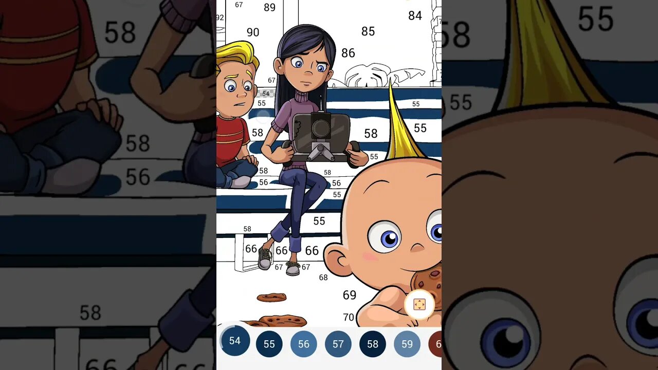 Color by number - Jack-Jack