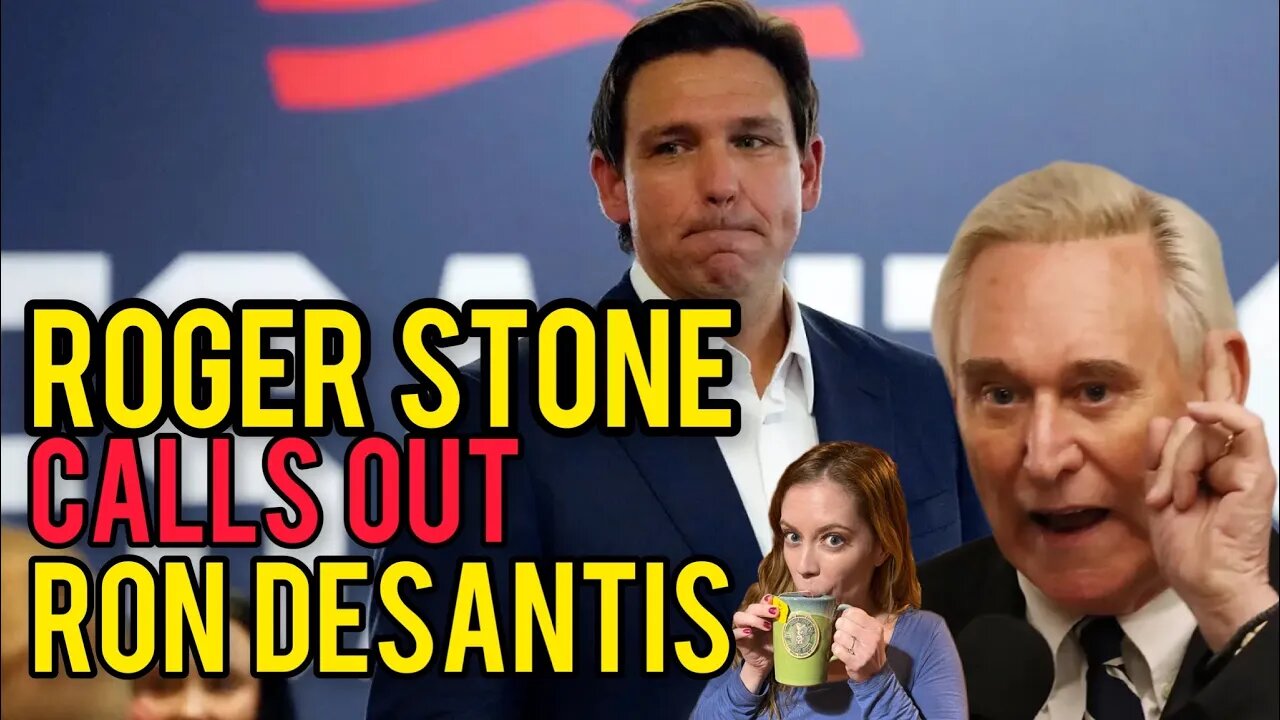 Roger Stone CALLS OUT Florida Governor Ron DeSantis! Lies EXPOSED on Chrissie Mayr Podcast