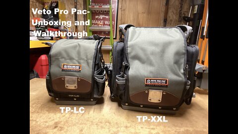 Veto Pro Pac TP-XXL & TP-LC - Unboxing and Walkthrough