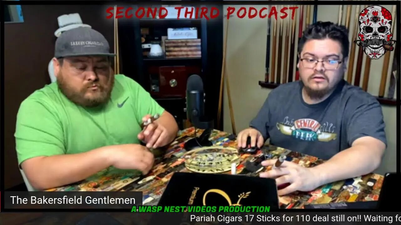 Second Third Podcast Smoking Erez Cigars