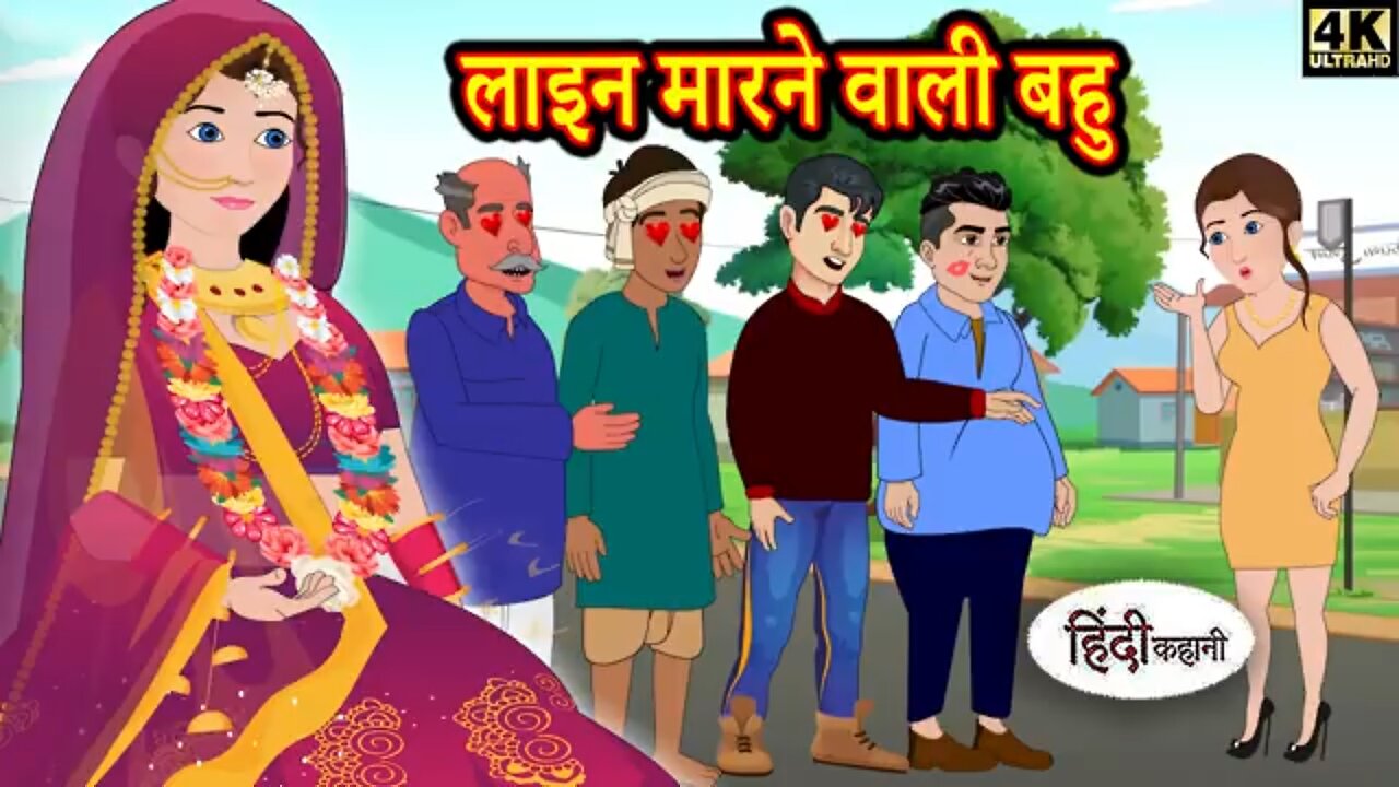 लाइन मारने वाली बहु | Kahani | Hindi Story | Moral Stories | Hindi Stories | Bedtime Stories | Story