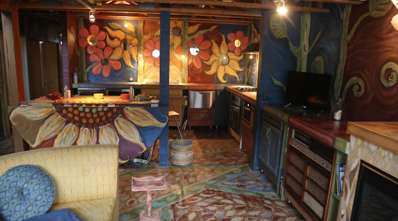 Dr. Seuss meets Van Gogh inside this unreal condo for sale