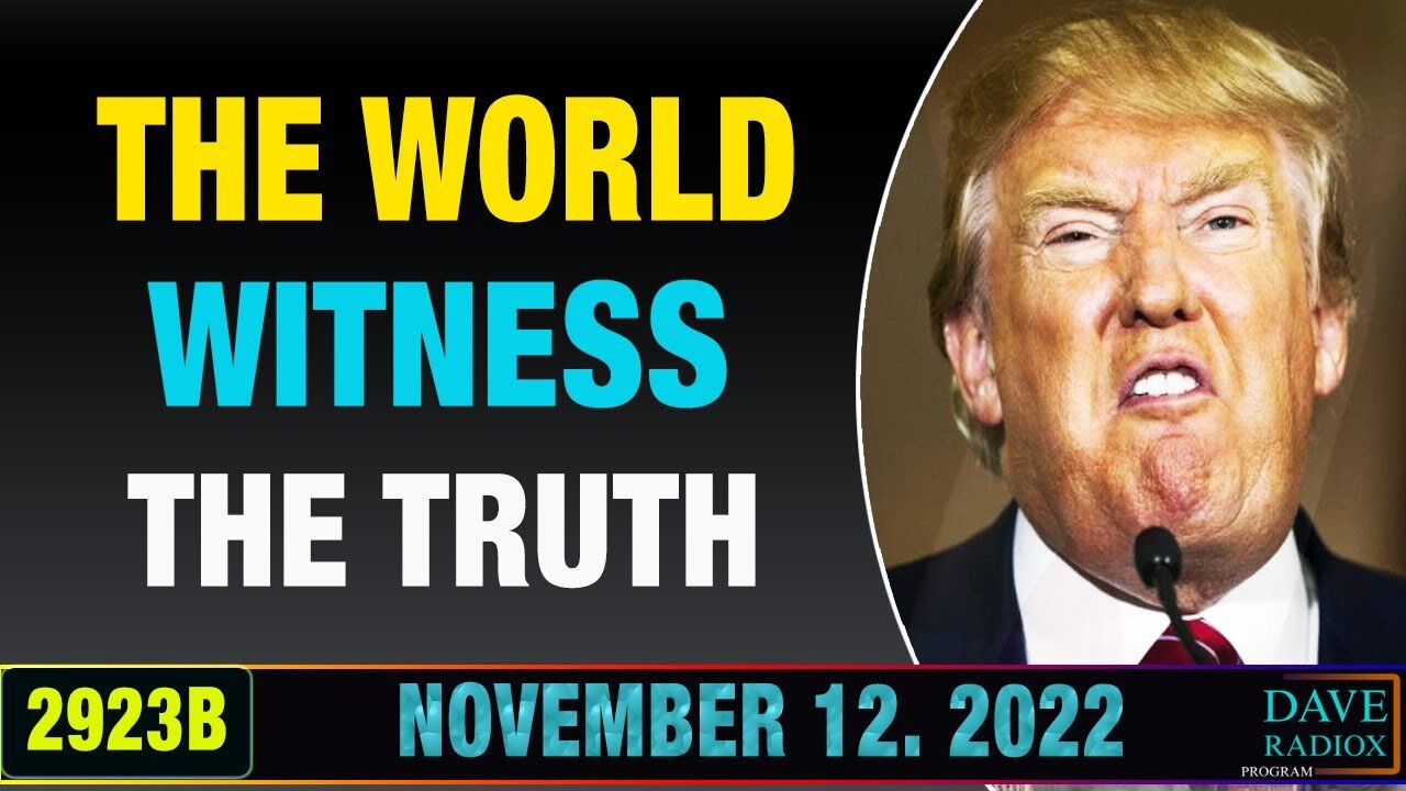 X22 REPORT EP.2923B / DAVERADIOX 2923B UPDATE TODAY - WITNESS - TRUMP NEWS