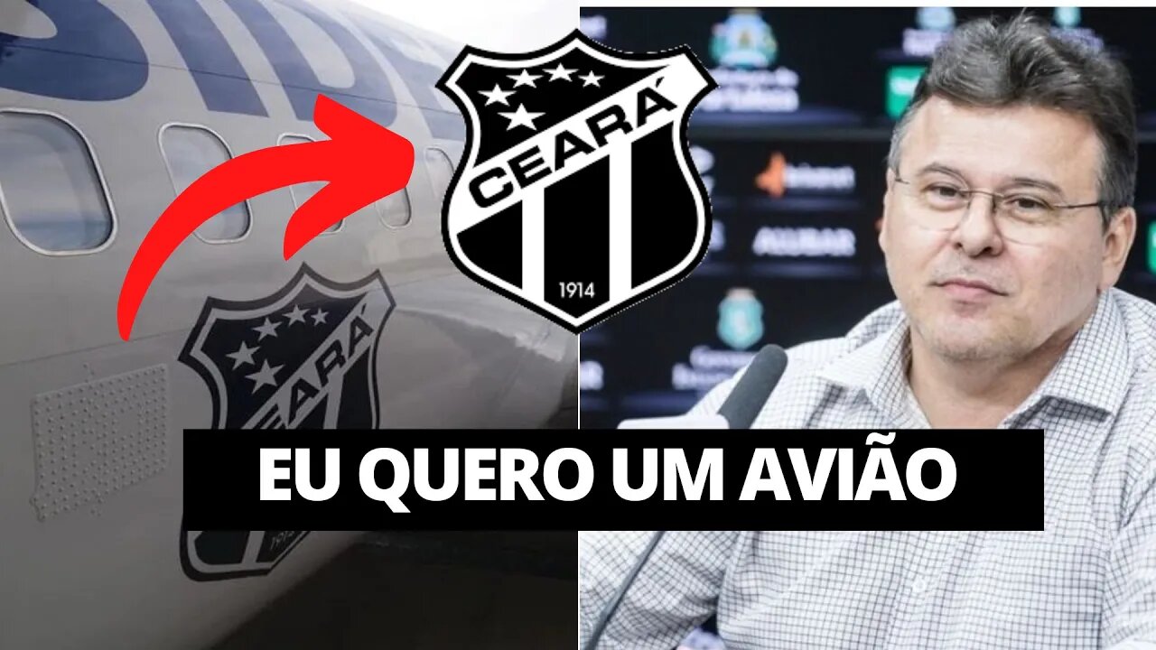 PRESIDENTE DO VOVÔ QUER UM AVIÃO PARA O CEARÁ | CEARÁ NOTICIAS #cearásc