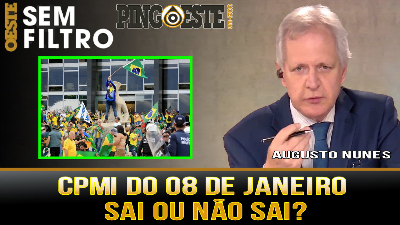 CPMI do 08 de janeiro vai sair ou não? [AUGUSTO NUNES]