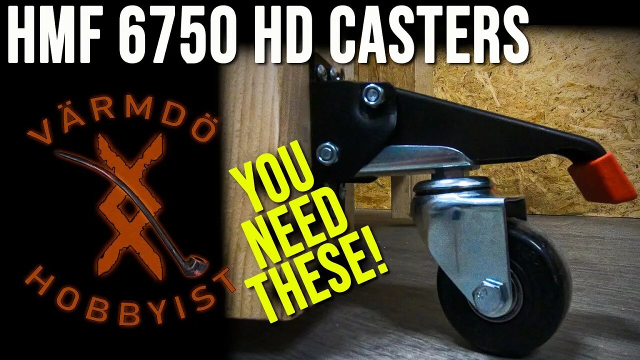 Best heavy duty Shop Casters - HMF 6750