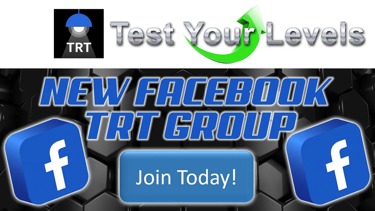 New TRT Facebook Group! Join Today!