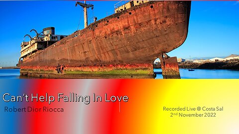 Can't Help Falling In Love (LIVE) - Robert Dior Riocca