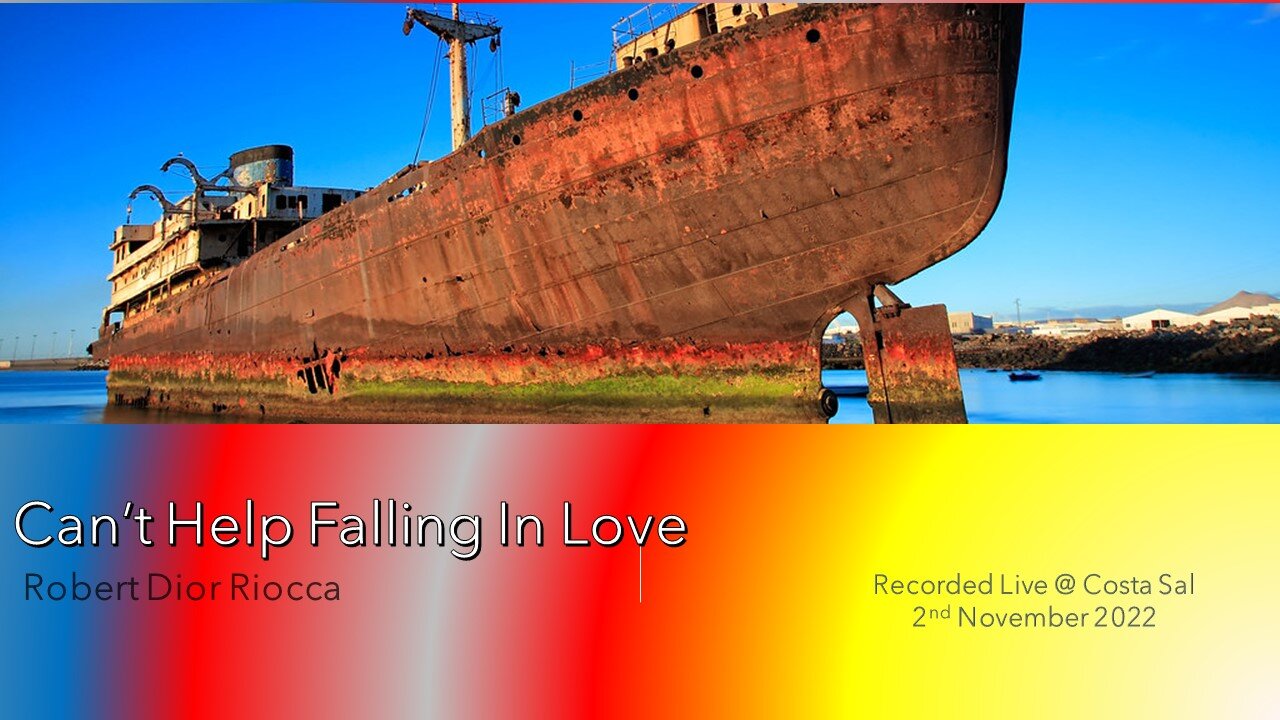 Can't Help Falling In Love (LIVE) - Robert Dior Riocca