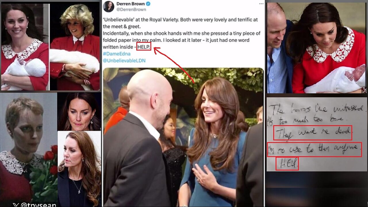Kate Middleton Caught Sending SOS to World: 'They're Going To Kill Me' 😢