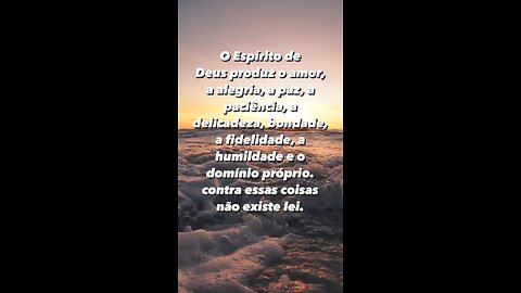 O Espírito de Deus habita em você !! - The Spirit of God dwells in you!!!