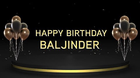 Wish you a very Happy Birthday Baljinder