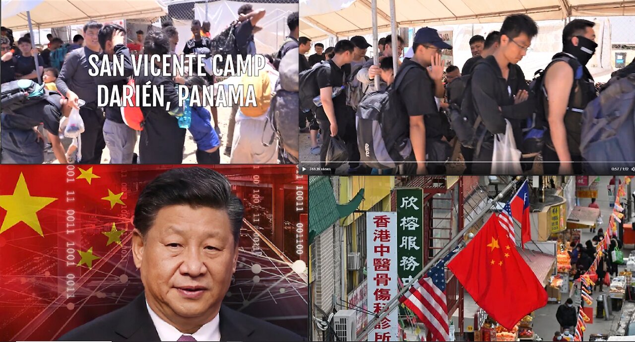 CHINA'S INVASION OF USA -2 ARRESTED IN NYC RUNNING CHINESE POLICE STATION*1000'S COMING OVER BORDER*