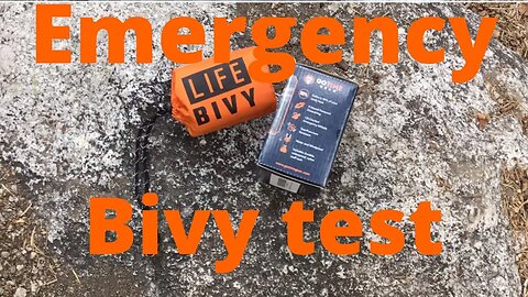 Go Time Gear Emergency Life Bivy field test