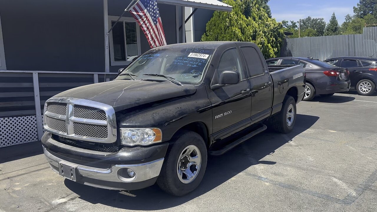 2002 Ram 1500 4.7l STK# 5136