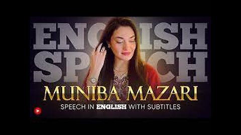 ENGLISH SPEECH | MUNIBA MAZARI: Highlights of the Iron Lady of Pakistan (English Subtitles)