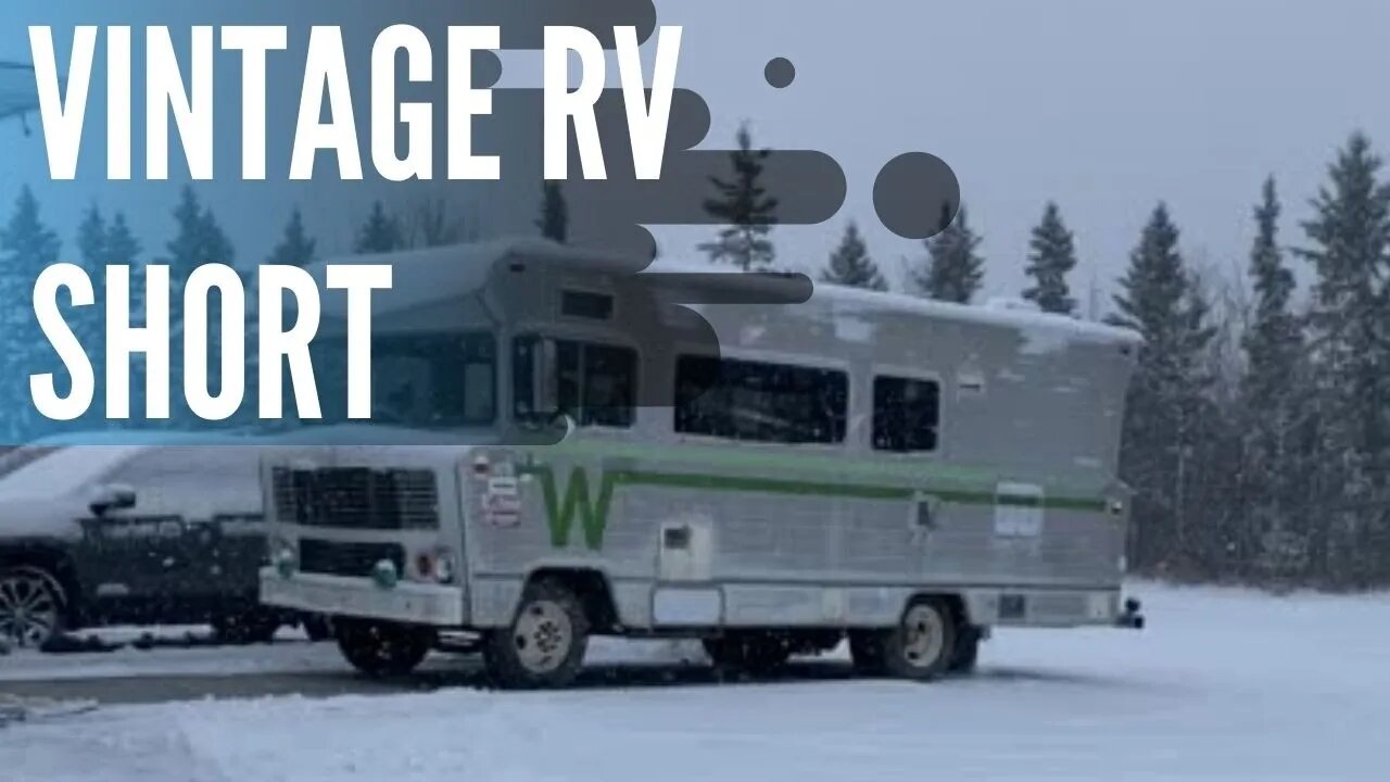 Winnebago RV Restoration Short Video | RV Winter Storage!