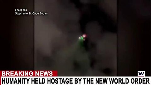 PLANE MOUNTED ENER6Y WEAP0NS ATTACK!NG PEOPLE AT NIGHT...