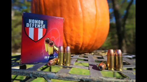 Honor Defense Pumpkin Shoot