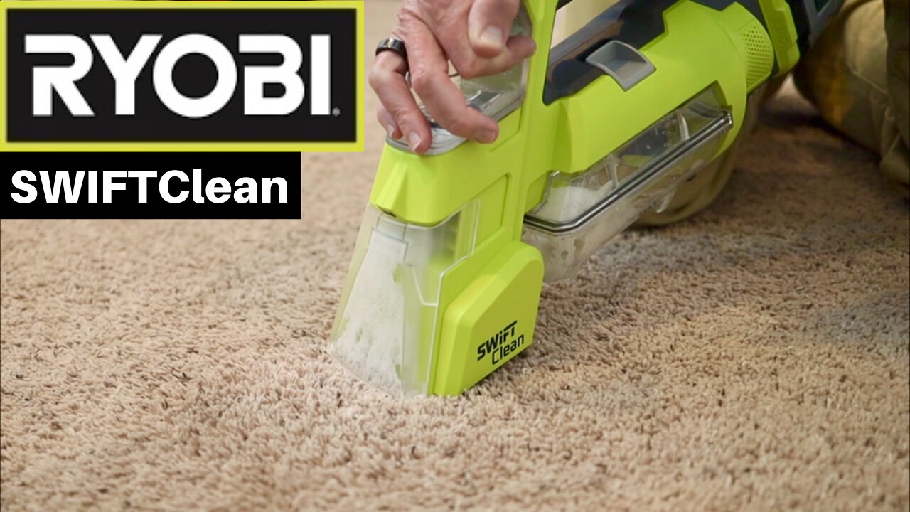 Ryobi SWIFTClean Spot Cleaner - Full Review