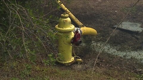 Fire since Sunday results in major water use