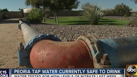 Peoria draining water reservoir over high nitrate levels