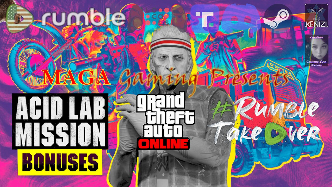 GTAO - Acid Lab Mission Bonuses Week: Wednesday w/ Calamity Lynn