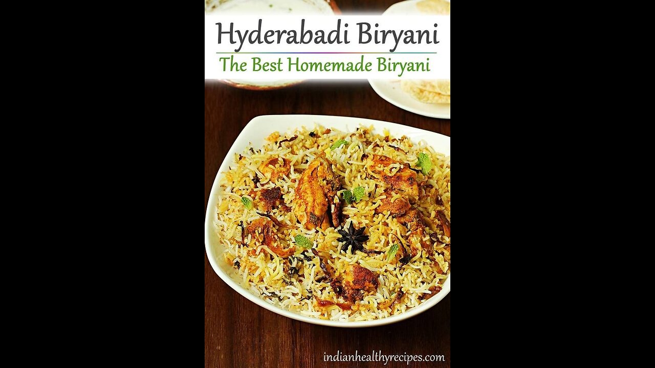 Hyderabadi biryani 🤤