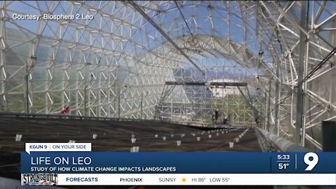 Grant awarded to Landscape Evolution Observatory at Biosphere 2