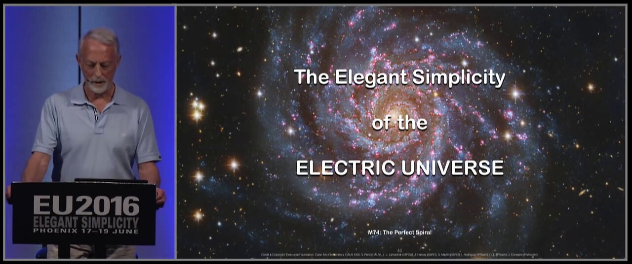 TRIBUTE - Wallace Thornhill: The Elegant Simplicity of the Electric Universe | EU2016