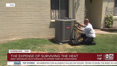 How expensive is it to survive the heat in Arizona?