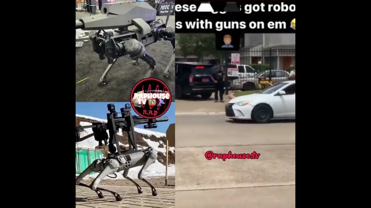 Houston police used an armed Robodog to arrest a 'Black' man in Texas.