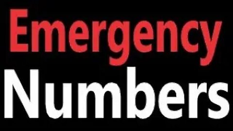 Emergency Numbers