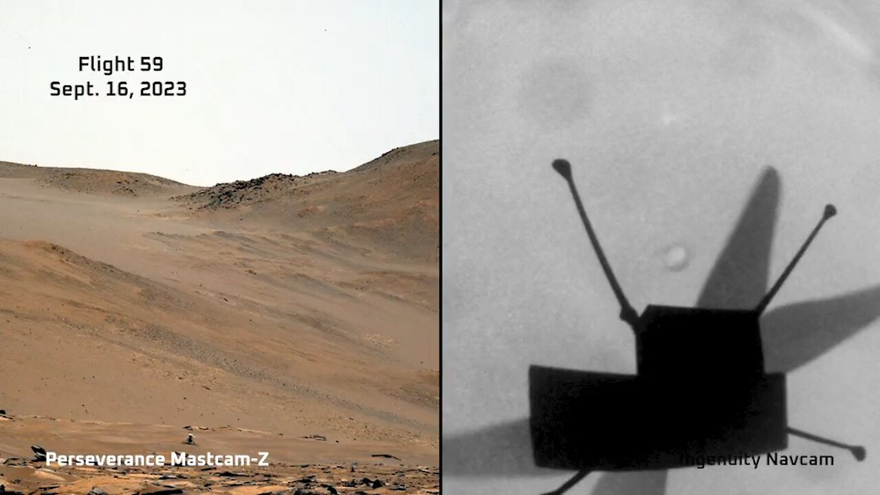 Have you seen a helicopter fly on Mars?