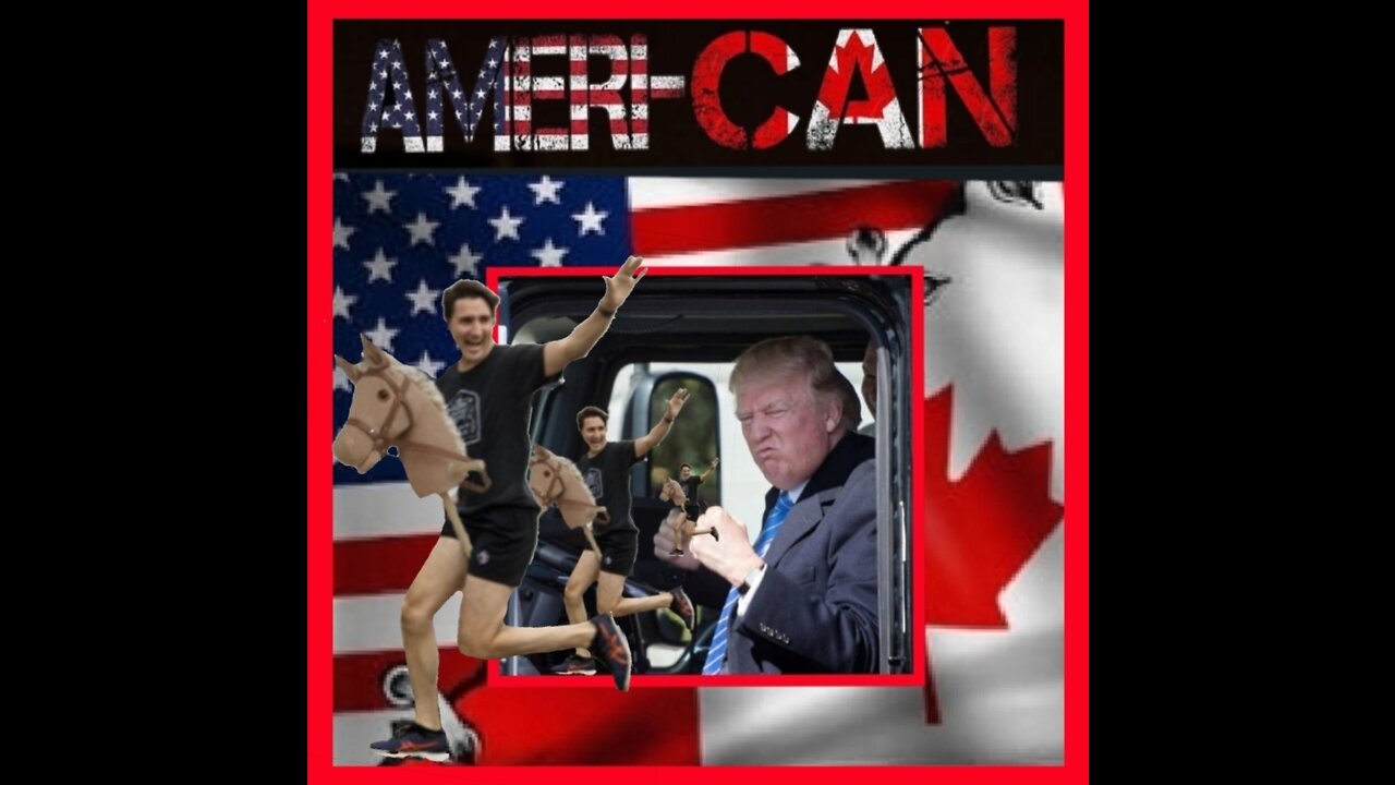 🇨🇦"TRUMP'S TRACTOR TRAILER RUNS OVER JUSTIN TRUDEAU"🇨🇦