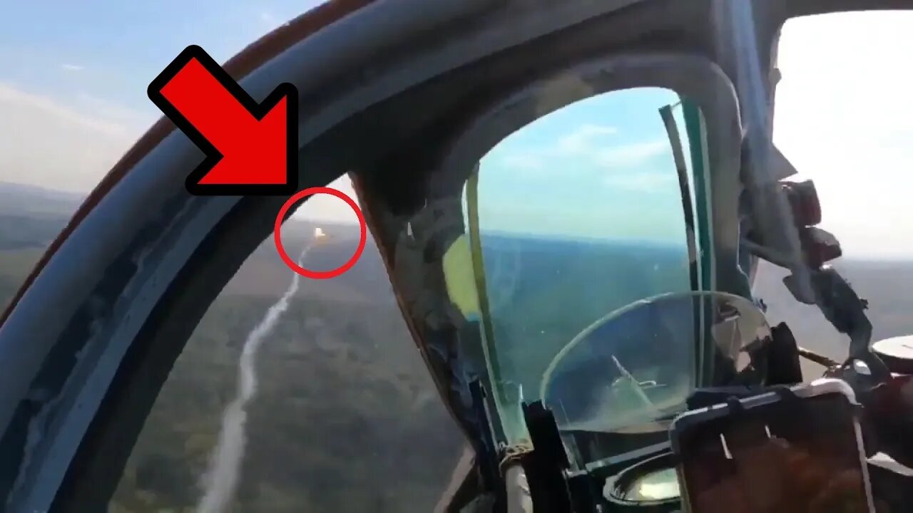 🔴 Russian SU-25s Avoid Two Ukrainian Anti-Air Missiles During Combat Sortie Over Ukraine • POV