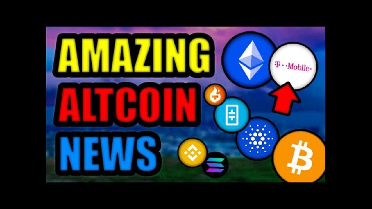 T-Mobile Ethereum Staking! AMAZING NEWS FOR ALTCOINS! (Theta, Binance, Solana, & Cardano)