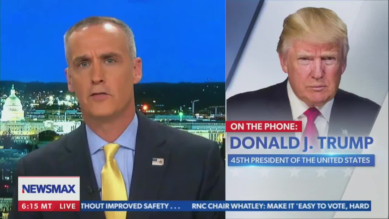 During Trump Interview, Newsmax Runs Disclaimer About 2020 Election Results Being ‘Legal and Final’