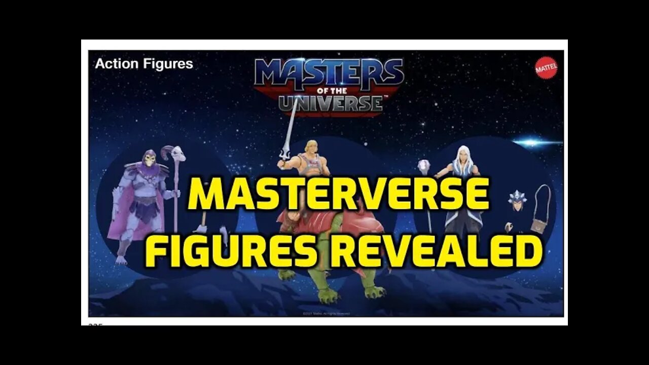 MASTERVERSE FIGURES REVEALED - HE-MAN RETURNS - MASTERS OF THE UNIVERSE - NINJA KNIGHT