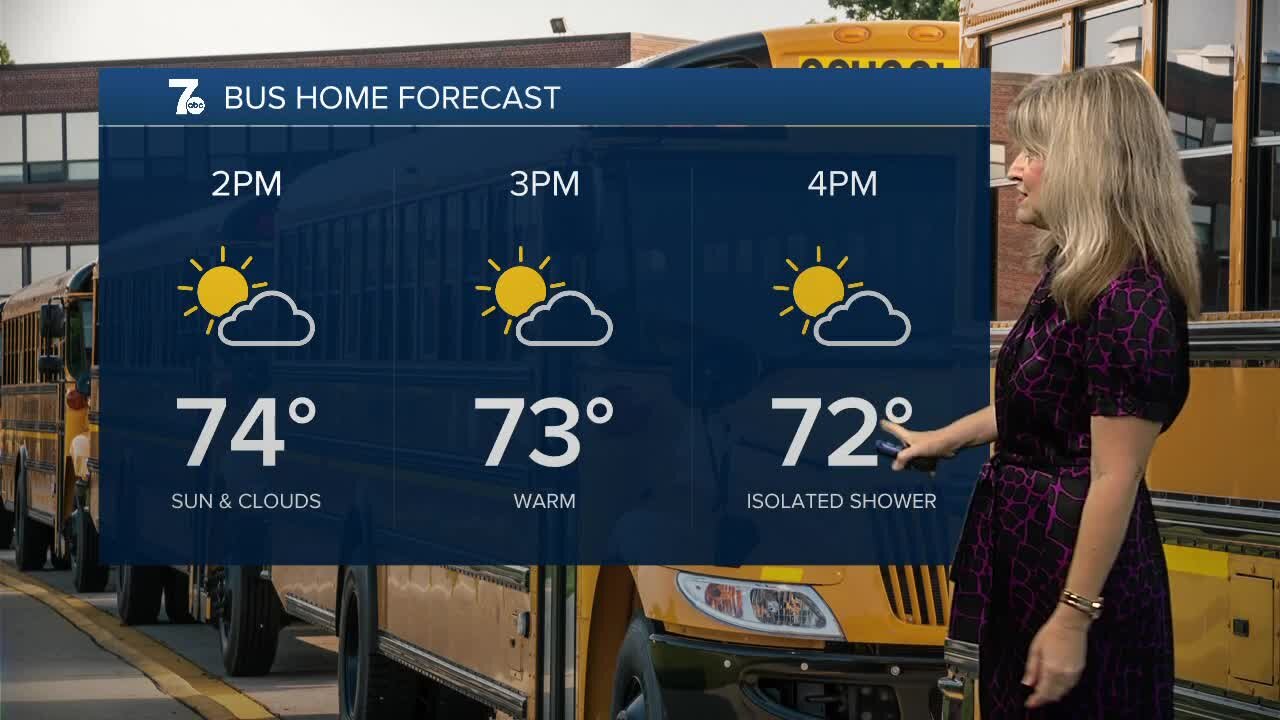 7 Weather Noon update, Wednesday afternoon, September 14