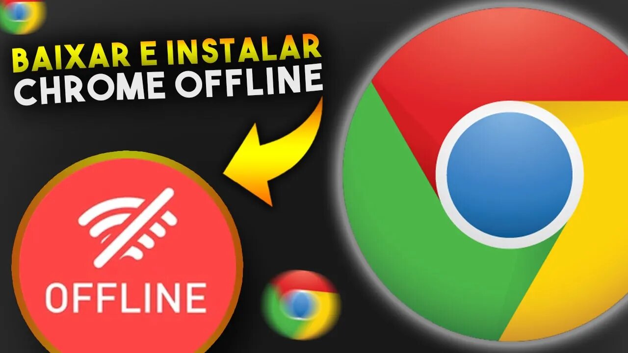 Como BAIXAR e INSTALAR o NAVEGADOR GOOGLE CHROME OFFLINE no PC